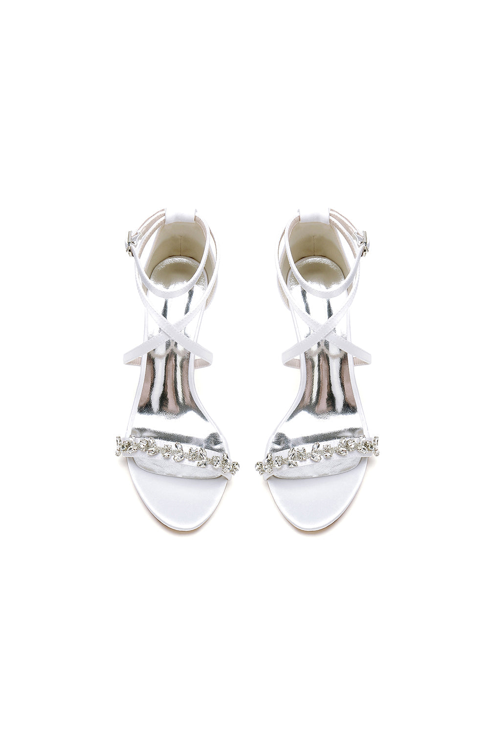 Open Toe Cross Strap High Heels Party