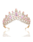 Pink Crown Tiaras for Women