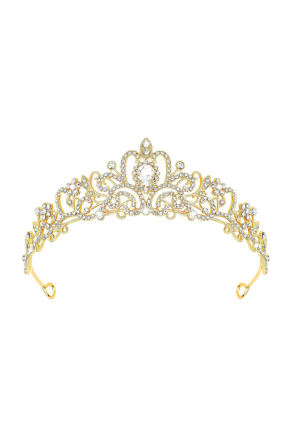 Gold Tiara Crowns for Women