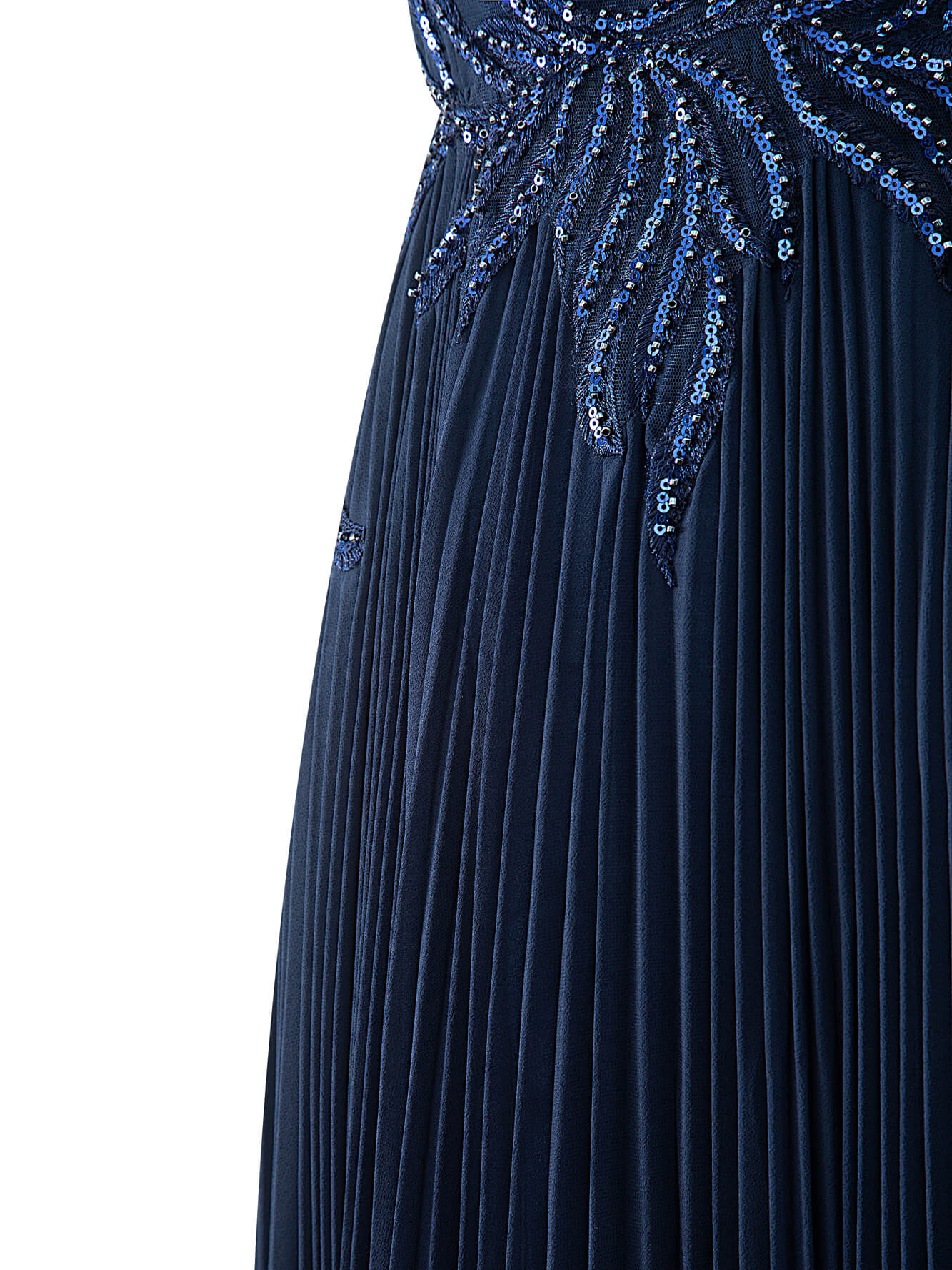 A-line V-neck Chiffon Prom Dress
