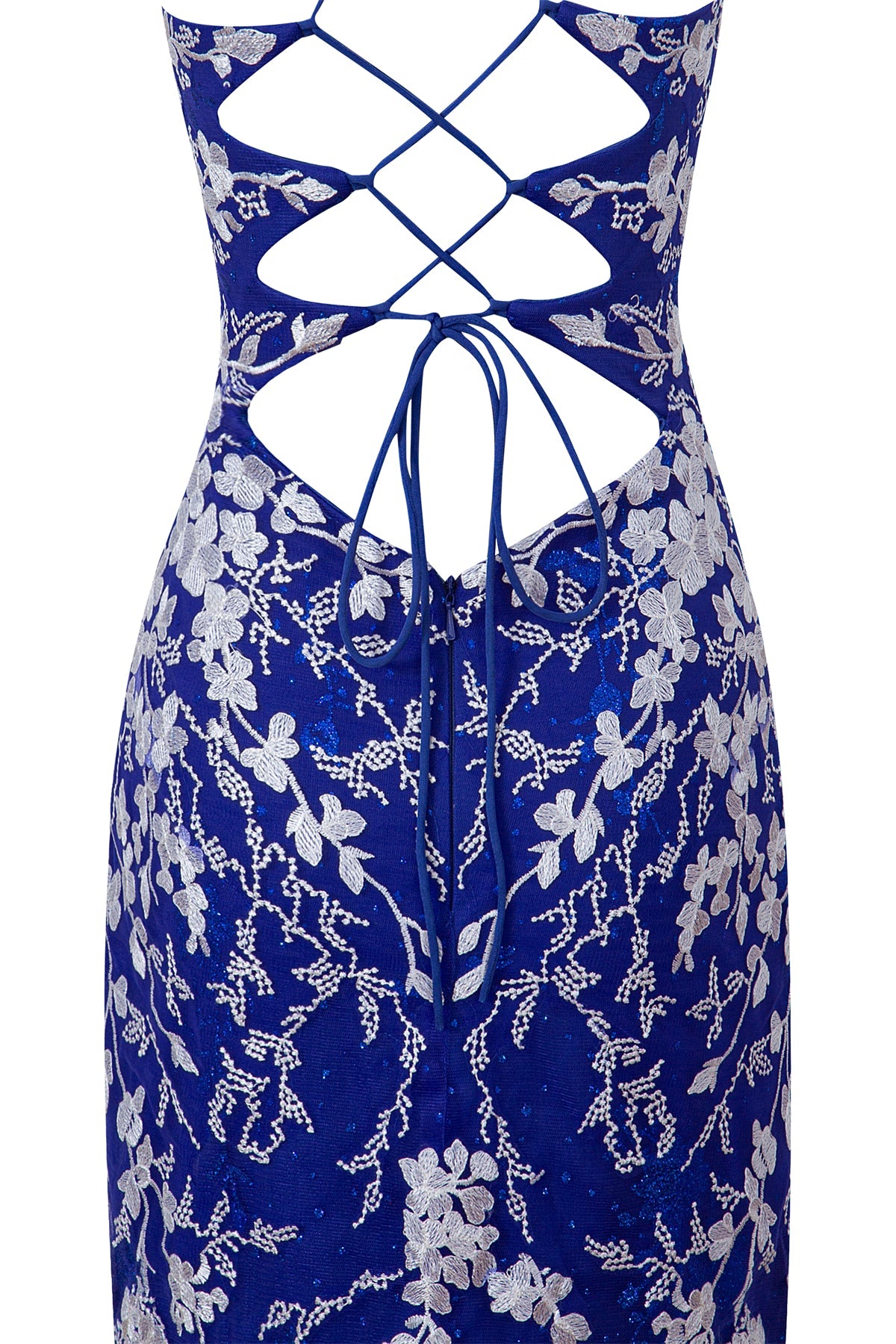 Sheath Short Spaghetti Straps Lace Homecoming Dress