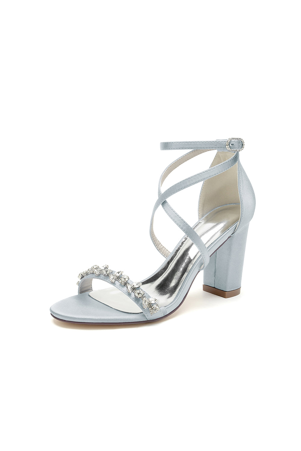 Open Toe Cross Strap High Heels Party