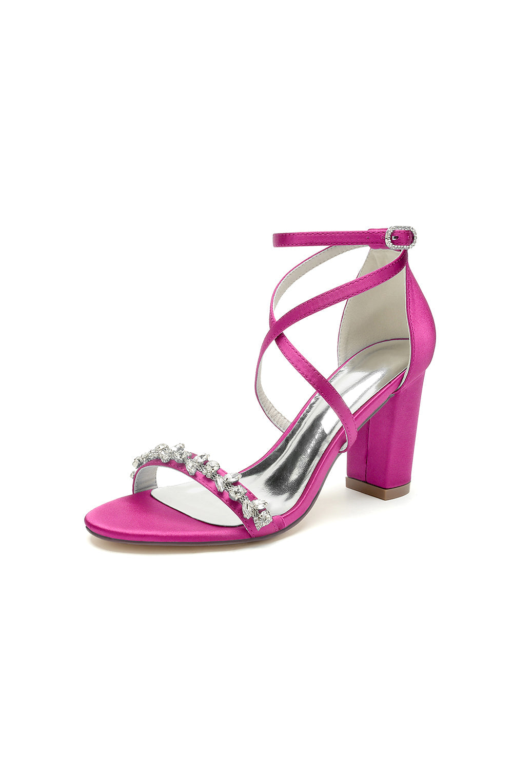 Open Toe Cross Strap High Heels Party