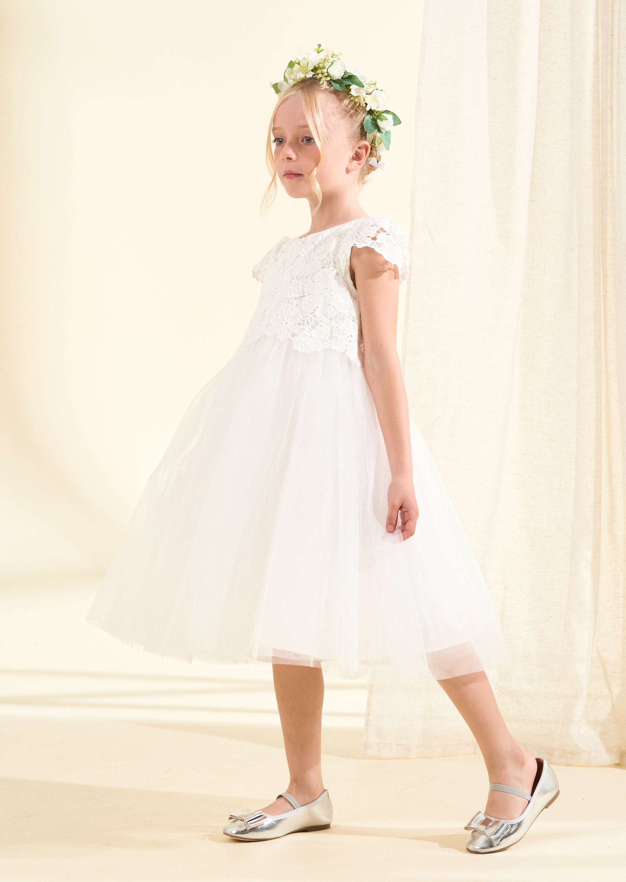 Elsa Lace Bodice Dress