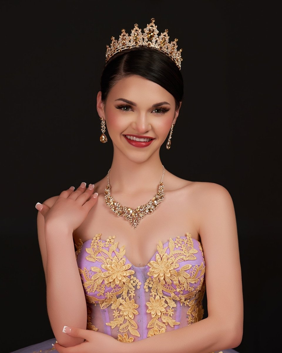 Rhinestone Crystal Tiara - KissProm