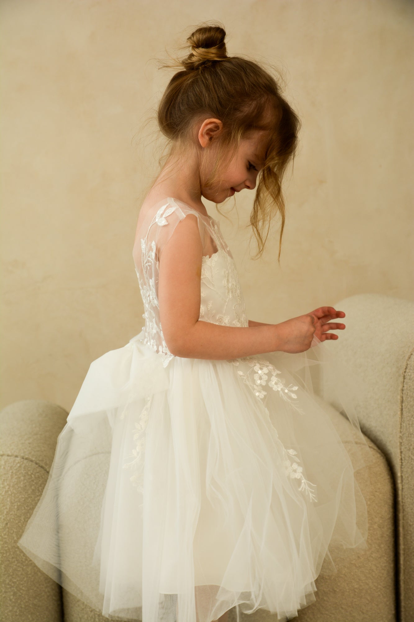 Sophia Tulle Flower Girl Dress