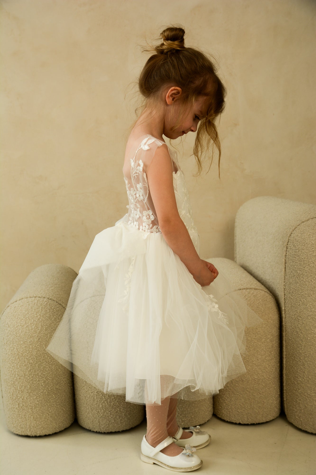 Sophia Tulle Flower Girl Dress