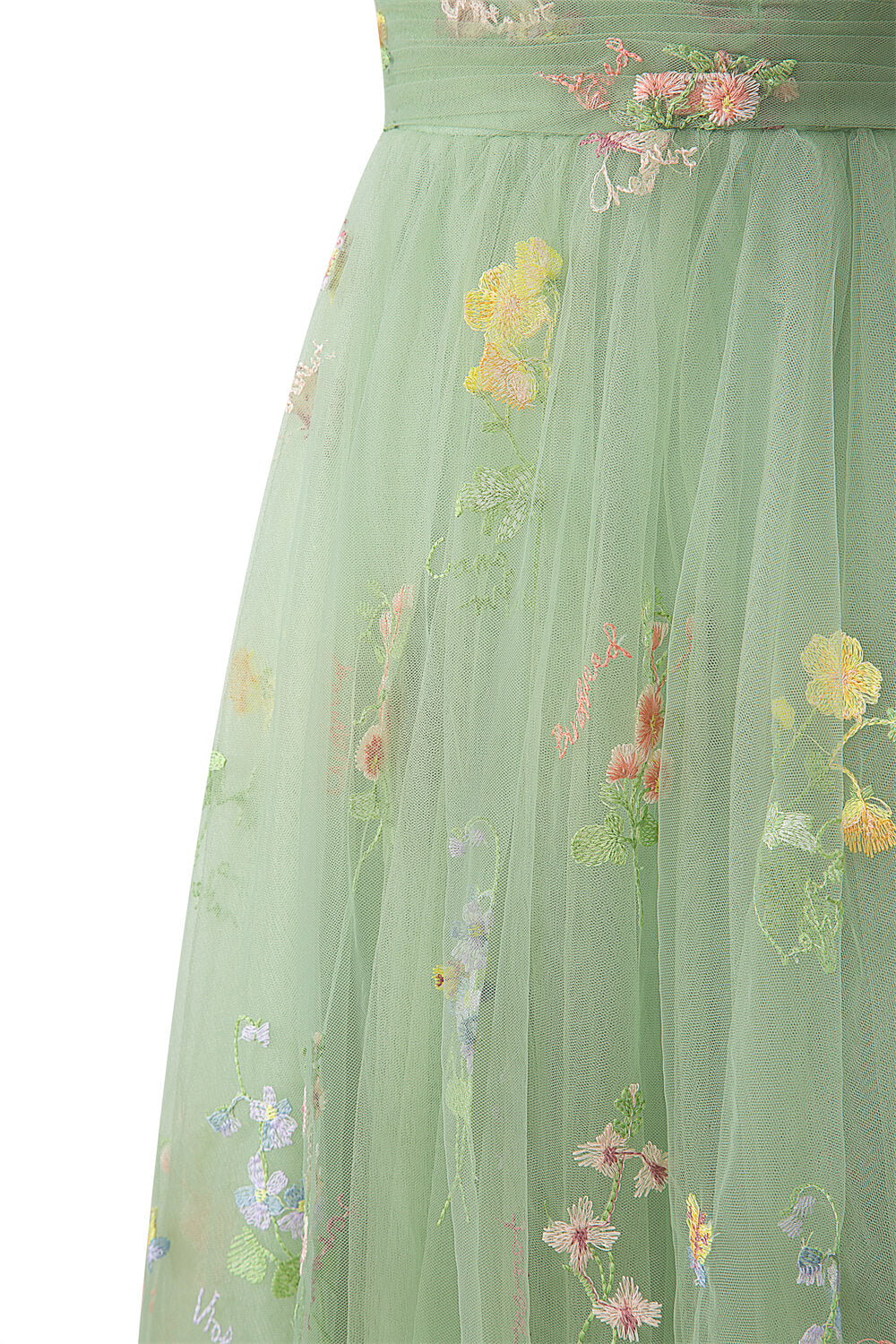 Aline Short Sweetheart Tulle Floral Homecoming Dress