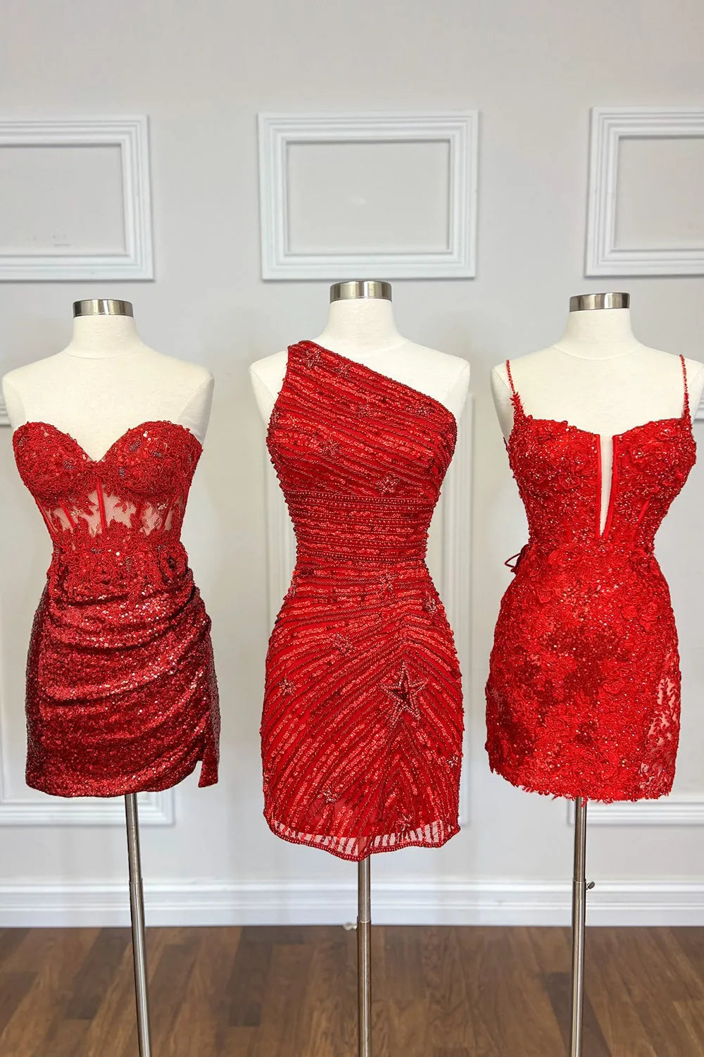 Black Bodycon One Shoulder Sequin Star Above Keen Homecmong Dress