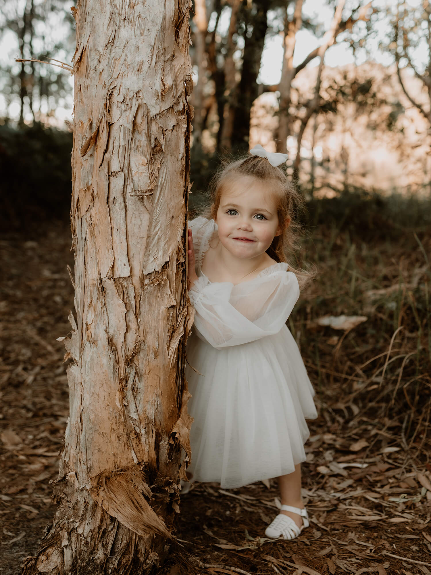 Elle Long Sleeves Flower Girl Dress