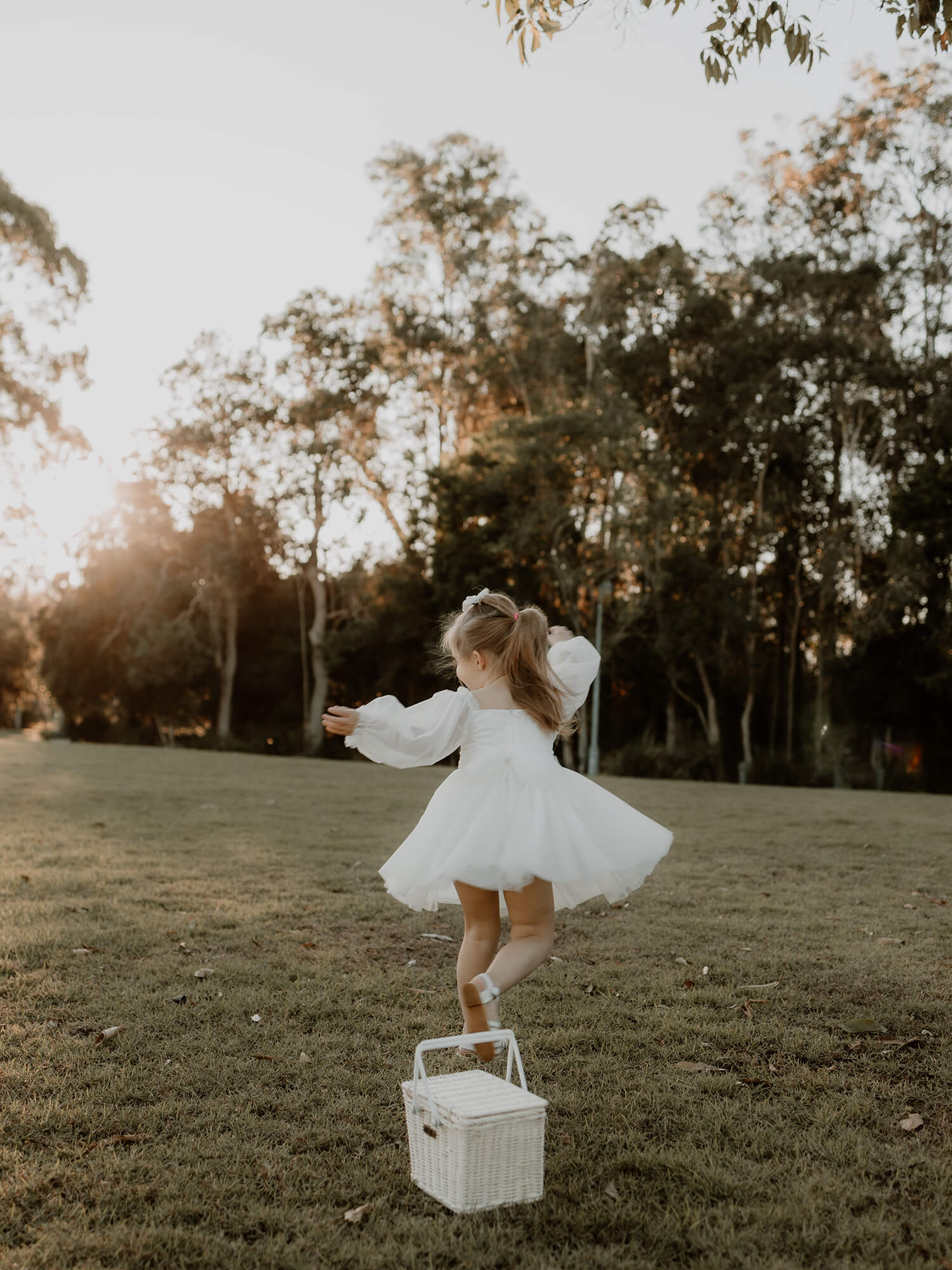 Elle Long Sleeves Flower Girl Dress