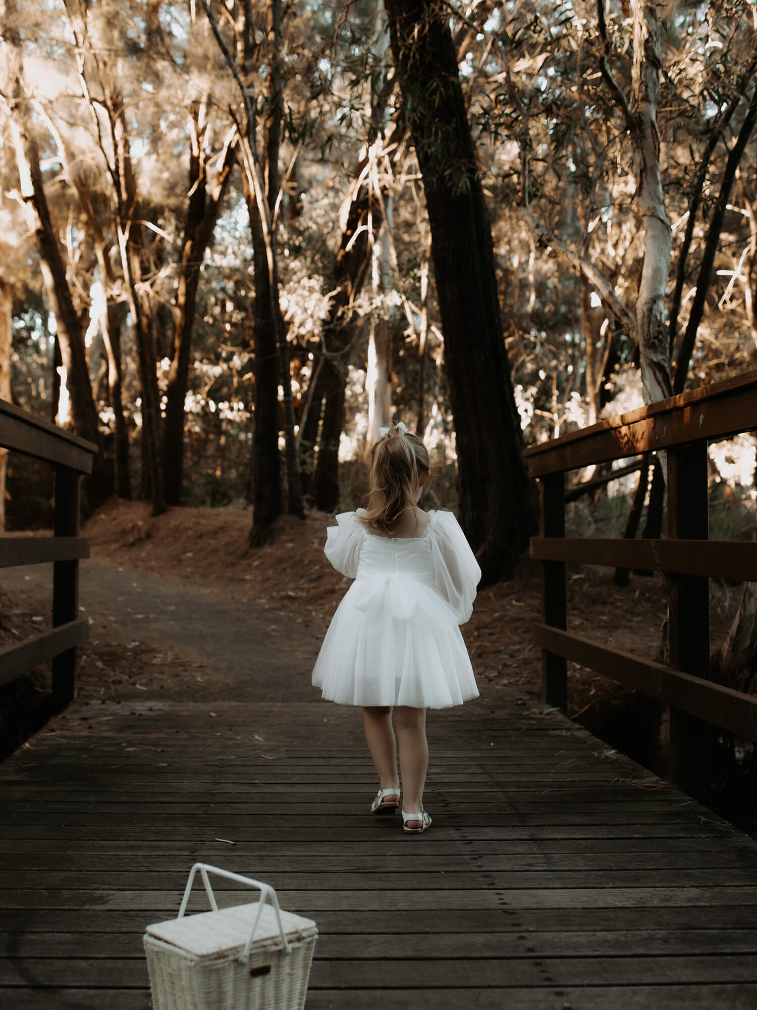 Elle Long Sleeves Flower Girl Dress