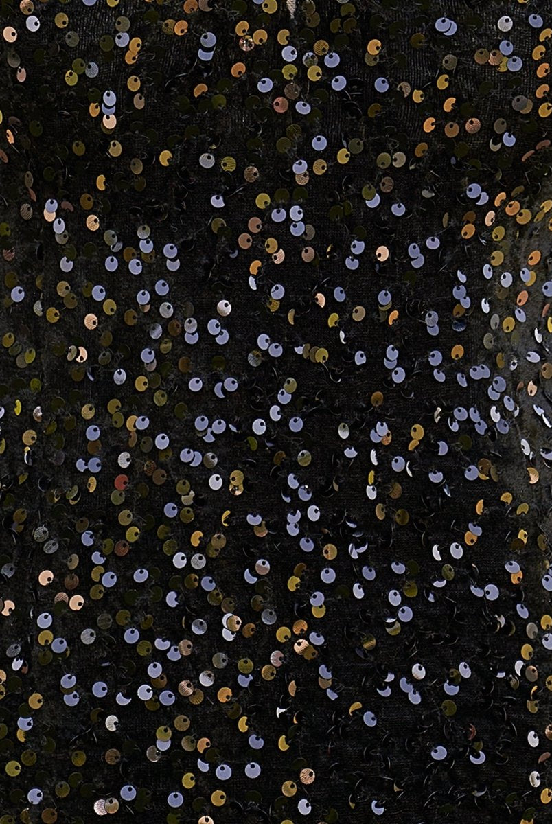 Evora | Bodycon Sweetheart Black Sequin Short Homecoming Dresses - KissProm