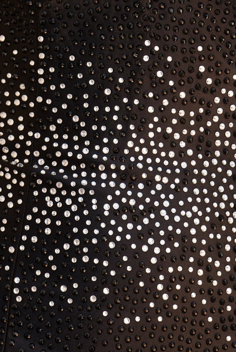 Jolene |Sheath Beaded Satin Homecoming Dress with Side Slit - KissProm