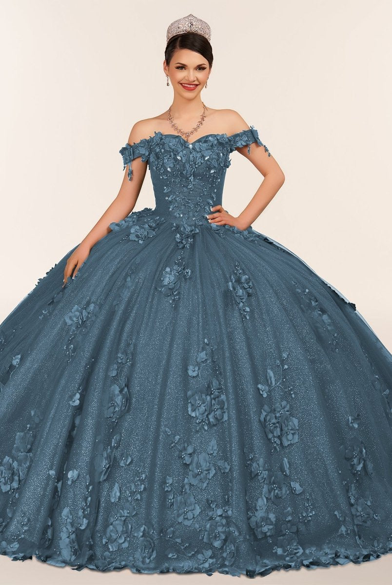 Illa | Ball Gown Organza Sweetheart Burgundy Quinceanera Dress - KissProm
