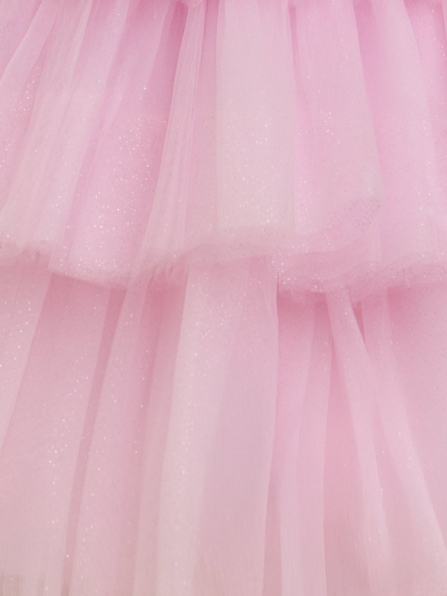 Layla | A - Line Deep V Neck Tiered Short Homecoming Dress - KissProm