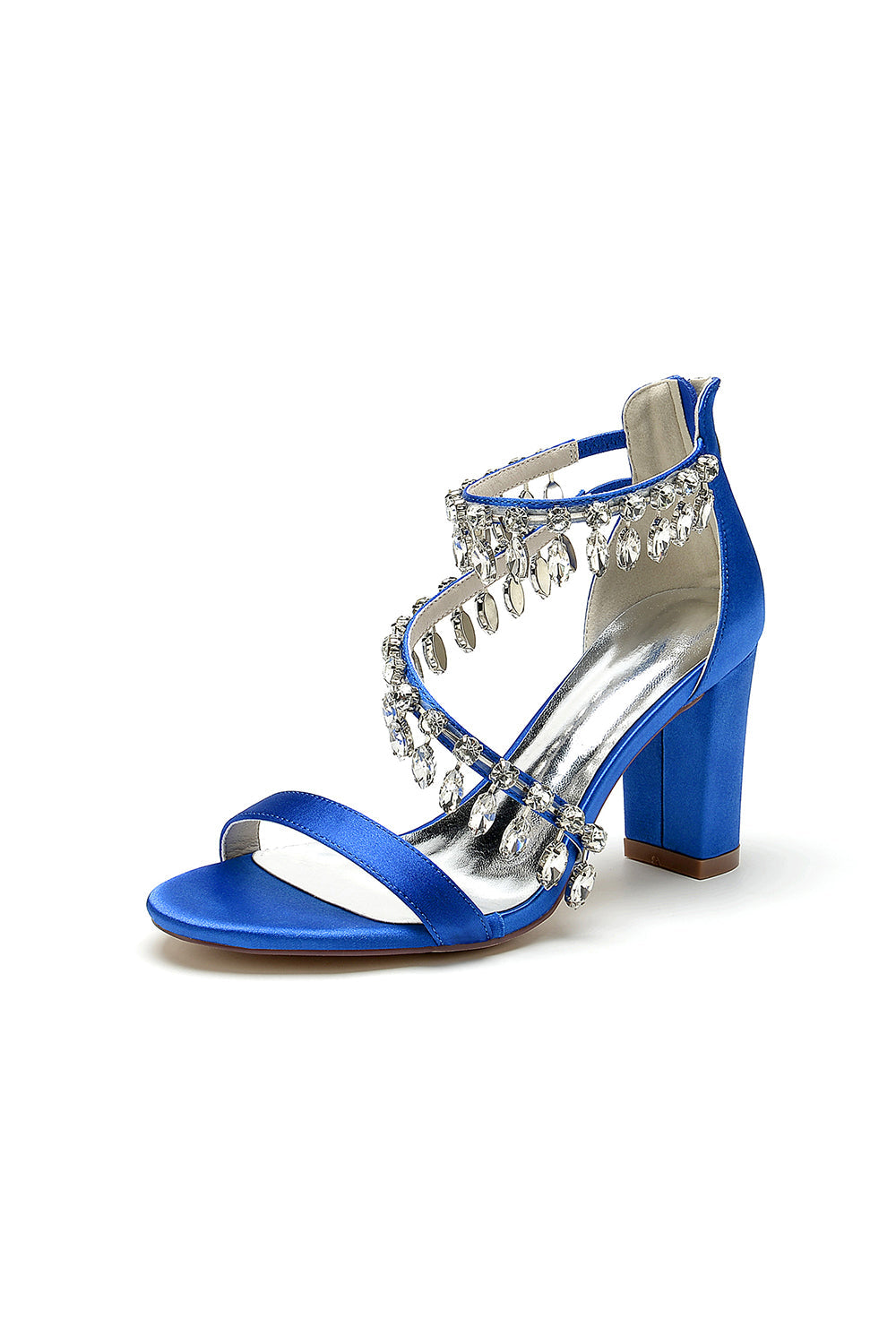 Open Toe Slingback Strap Tassel High Heels