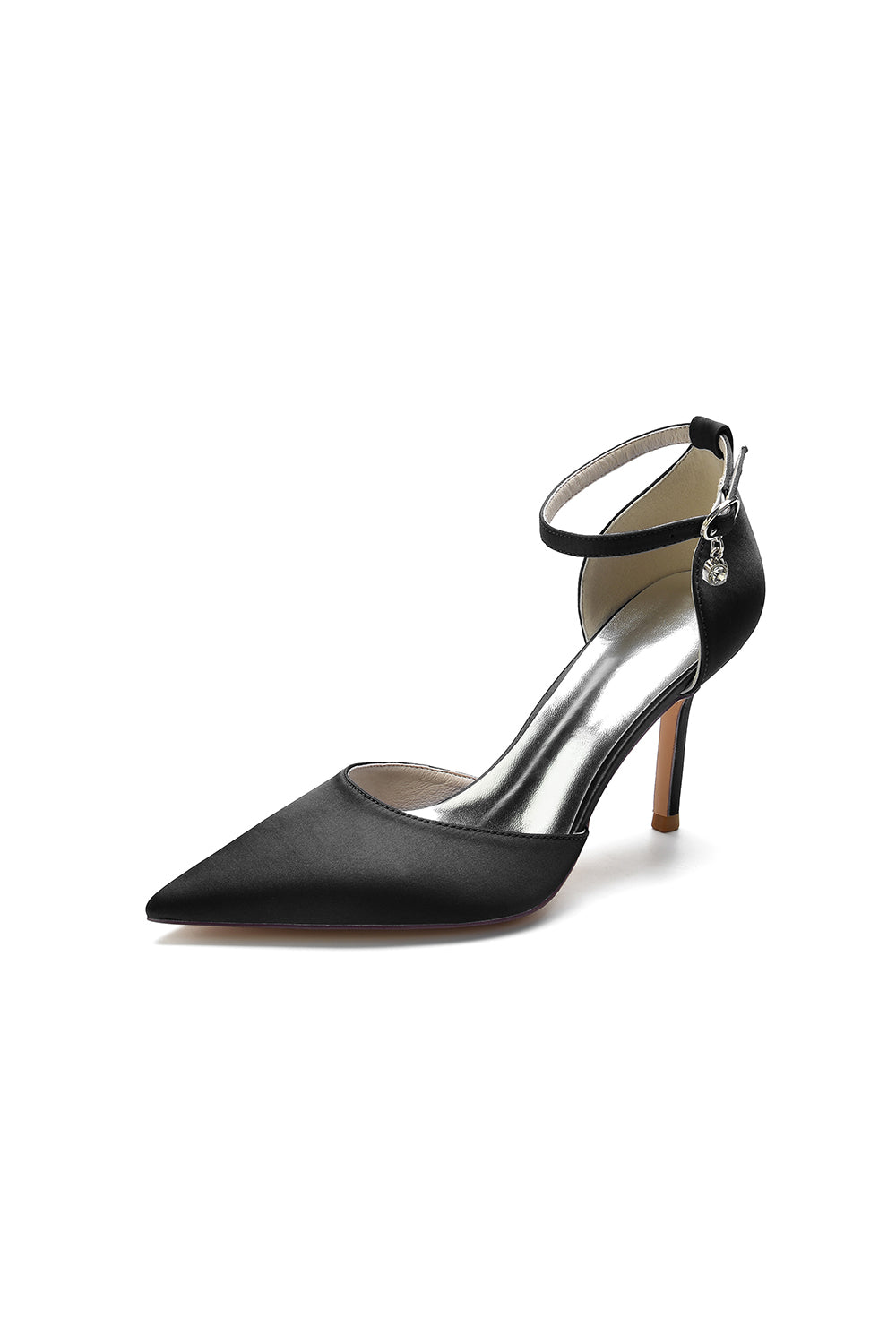 Pointed Toe Ankle Strap High Heels Shoes