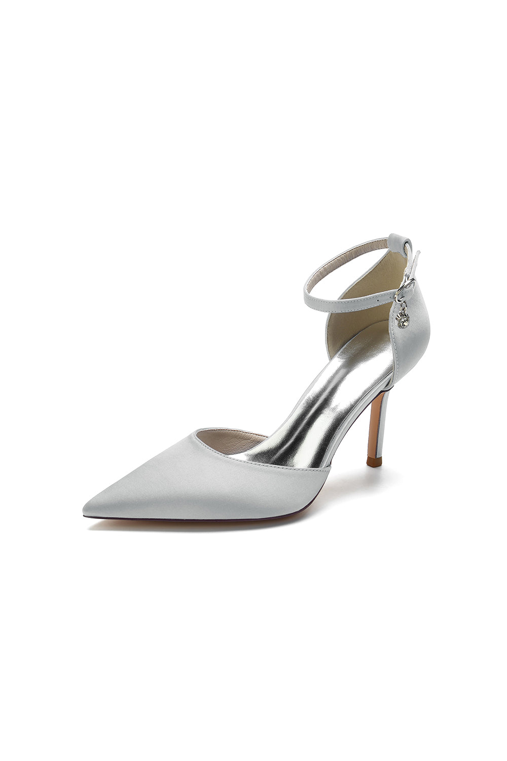 Pointed Toe Ankle Strap High Heels Shoes