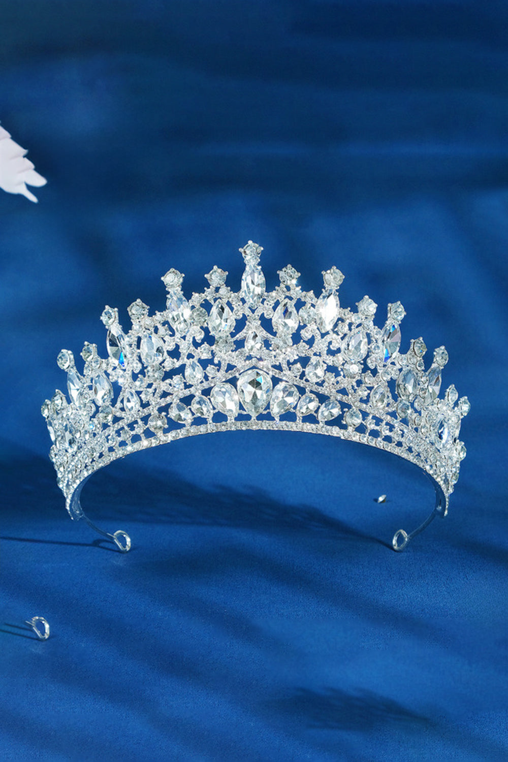 Purple Princess Rhinestone Crowns for Women
