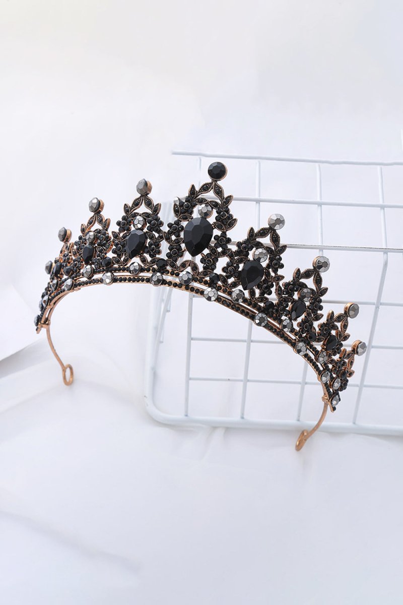 Rhinestone Crystal Tiara - KissProm