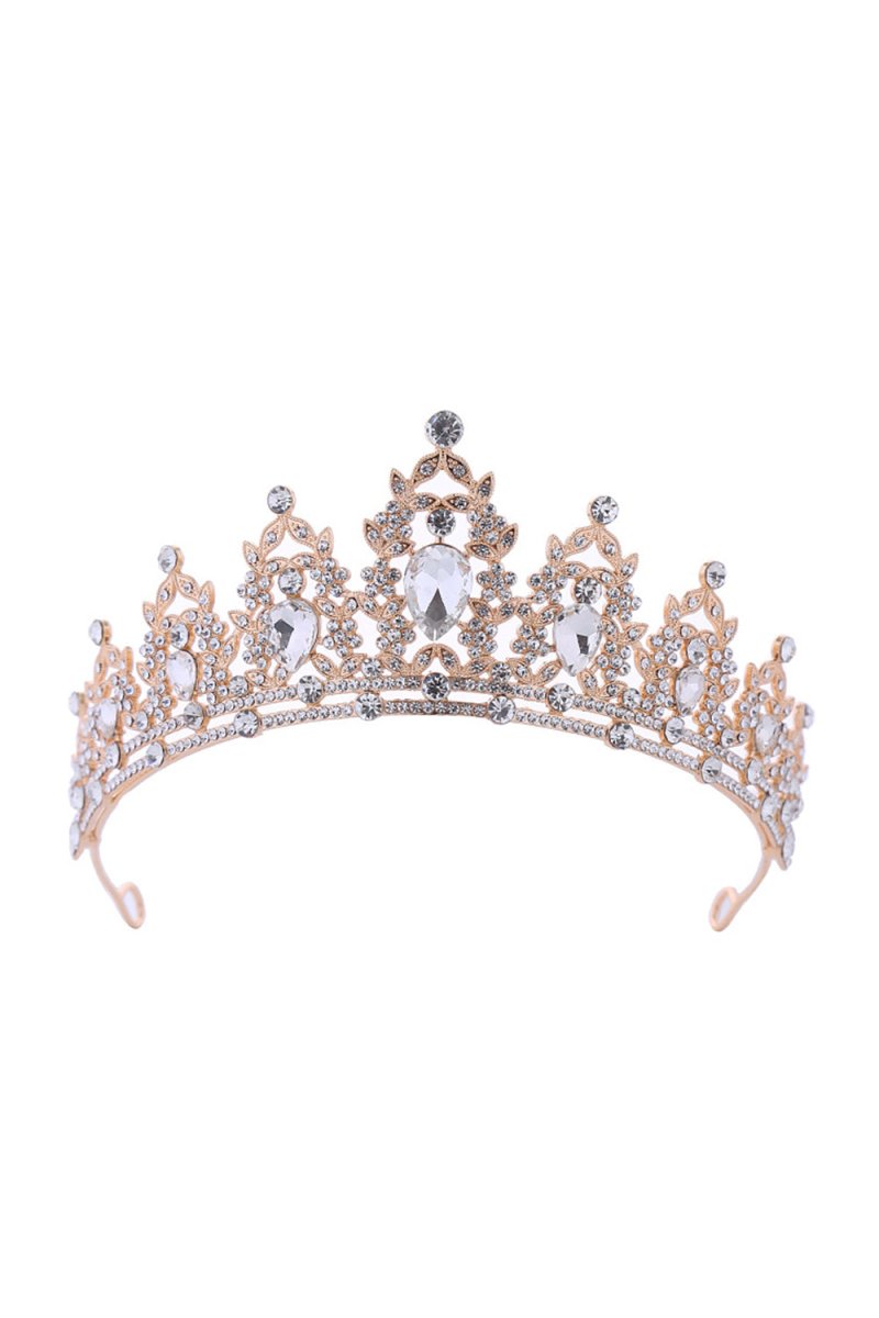 Rhinestone Crystal Tiara - KissProm