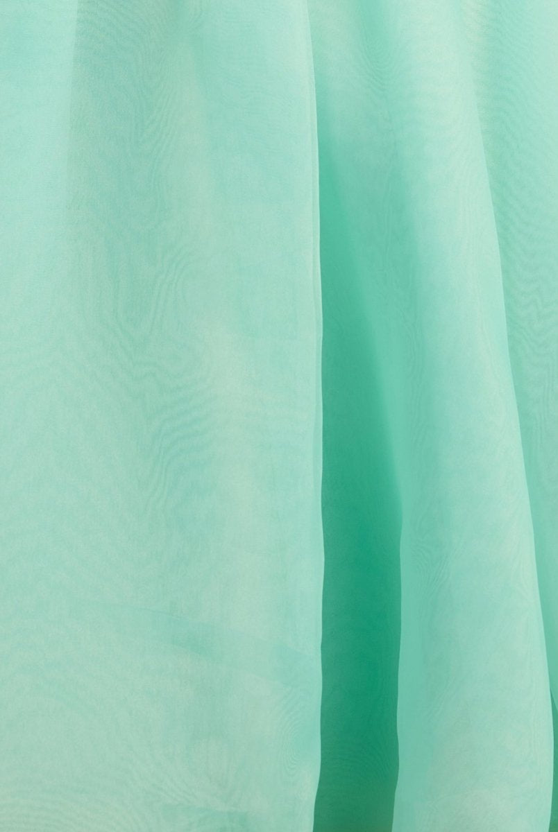 Rose | Ivory A - line One Shoulder Organza Ruffled Homecoming Dress - KissProm