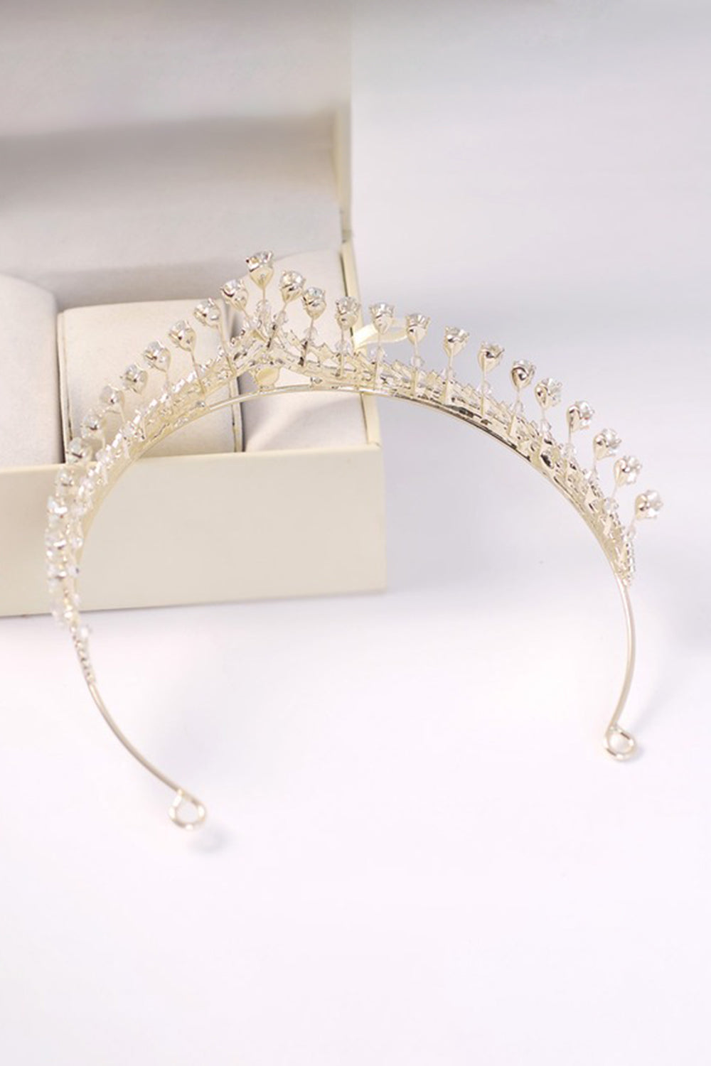 Silver Royal Queen Rhinestone Tiaras