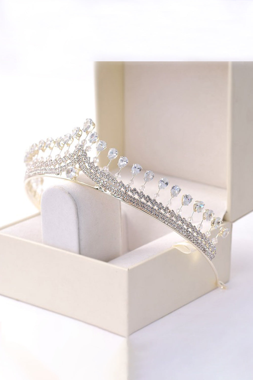 Silver Royal Queen Rhinestone Tiaras