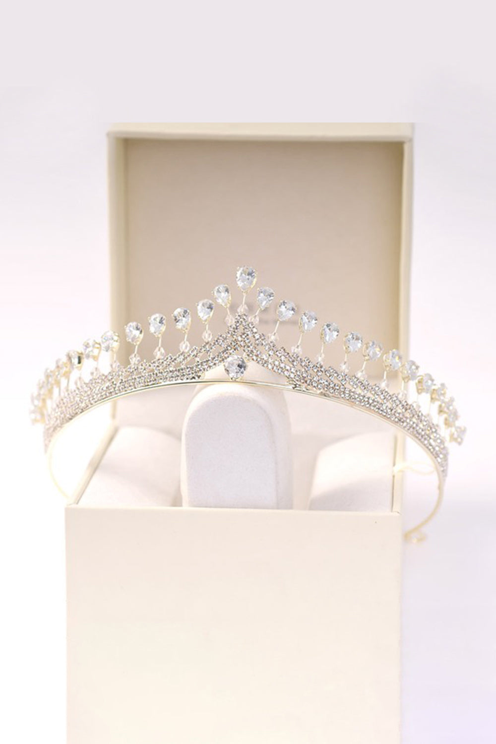 Silver Royal Queen Rhinestone Tiaras