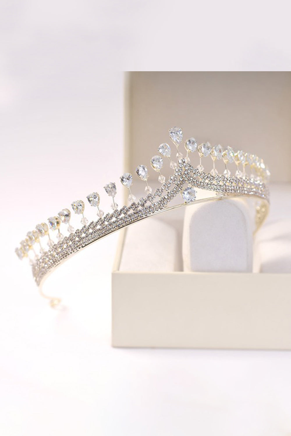 Silver Royal Queen Rhinestone Tiaras