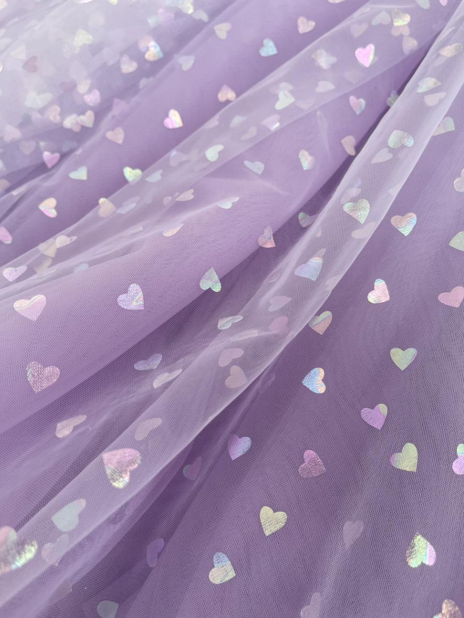 Mint Green Corset Bow Straps Tulle Glitter Hearts Ankle Length Prom Dress