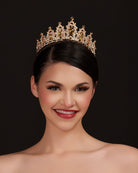 Rhinestone Crystal Tiara - KissProm