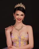 Rhinestone Crystal Tiara - KissProm
