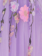 Janeka | A - Line Lavender Bloom Mini Homecoming Dress - KissProm