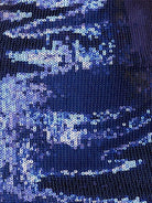 Anwyn | Navy Blue - Sheath V Neck Sequined Short Homecoming Dresses - KissProm
