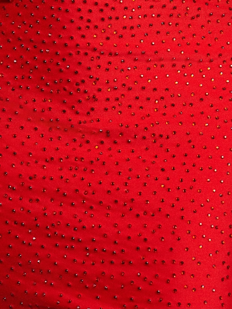 Blythe |Sheath Red Fitted Short Homecoming Dress With Beads - KissProm