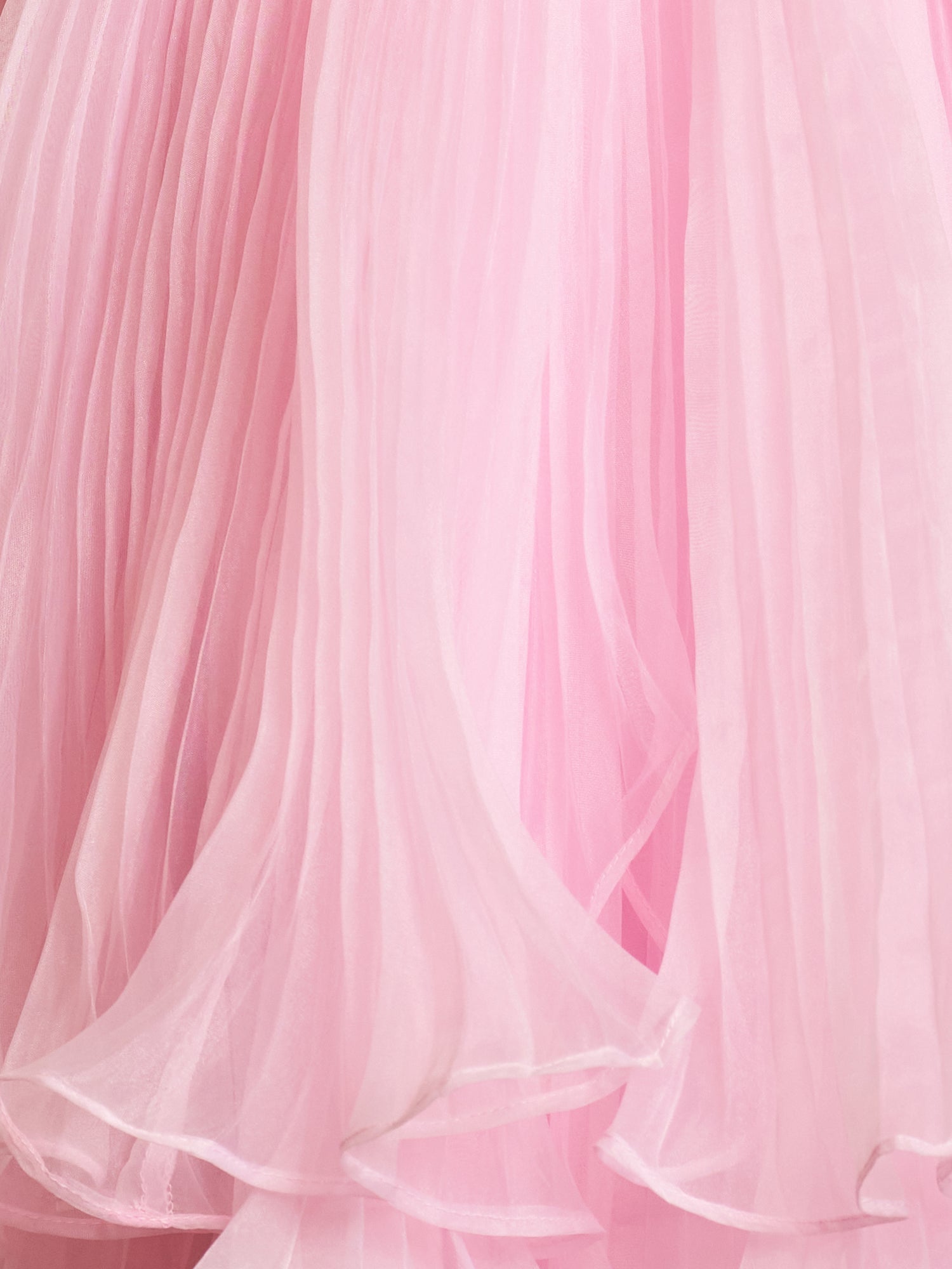 A-Line Pink Sweetheart Ruffled Short Homecoming Dress