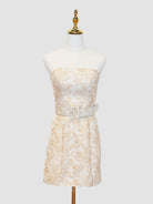 Amaryllis | Sheath Strapless Short Homecoming Dress - KissProm