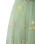 Aline Short Sweetheart Tulle Floral Homecoming Dress