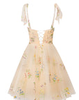 Aline Short Sweetheart Tulle Floral Homecoming Dress