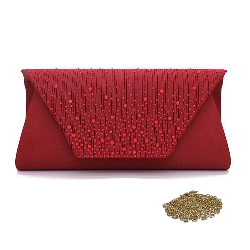 Crystal/ Rhinestone Hinge Clutch Bags