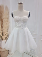 KissDress-Kalina  Elegant A-Line Sweetheart Wedding Dress With Lace