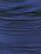 Felisia | Bodycon Satin Strapless Homecoming Dress with Lace and Gloves - KissProm
