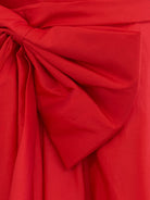 Fern | A - Line Red Strapless Mini Homecoming Dress with Bow - KissProm
