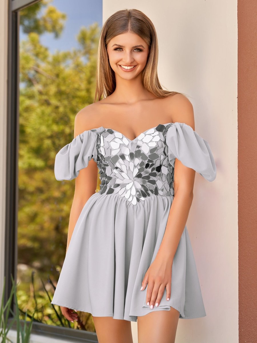 Off the shoulder A-Line Short Red Off the shoulder Homecoming Dress | Kissprom KissDress Off the shoulder A-Line Short Red Off the shoulder Homecoming Dress | Kissprom KissDress