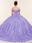 Illa | Ball Gown Organza Sweetheart Burgundy Quinceanera Dress - KissProm