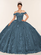 Illa | Ball Gown Organza Sweetheart Burgundy Quinceanera Dress - KissProm