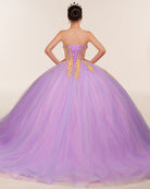Lilac Sweetheart Sleeveless Quinceanera Dresses with Appliques - KissProm