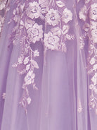 Sweet - Heart Tulle One Shoulder Floor Length Prom Dress - KissProm